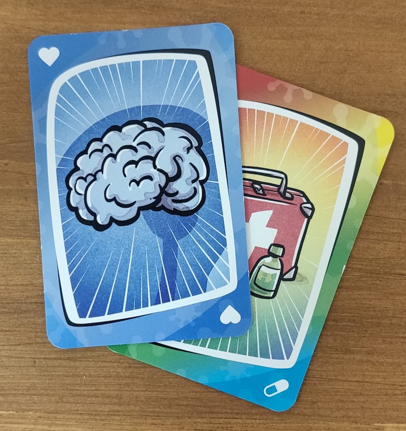 Cartas de cerebro y cura